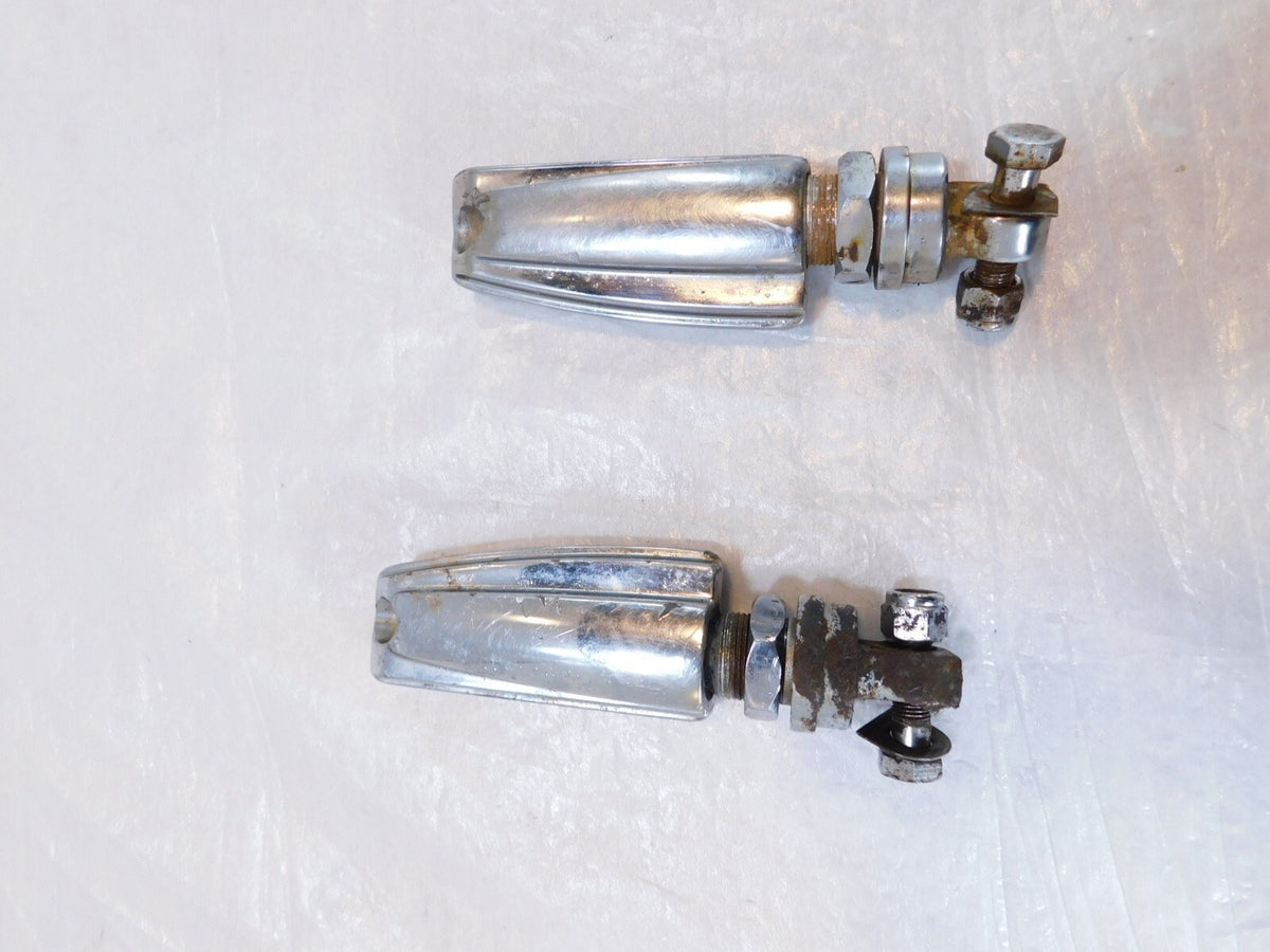 Harley Touring FXR Dyna Sportster & Softail Chrome Foot Peg Footpeg Footrests - C3 Cycle