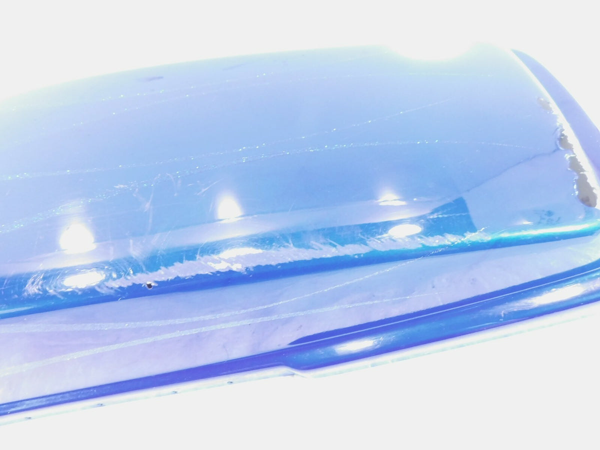 Harley Davidson Touring Road King & Electra Glide Blue Left Saddlebag Cover Lid - C3 Cycle