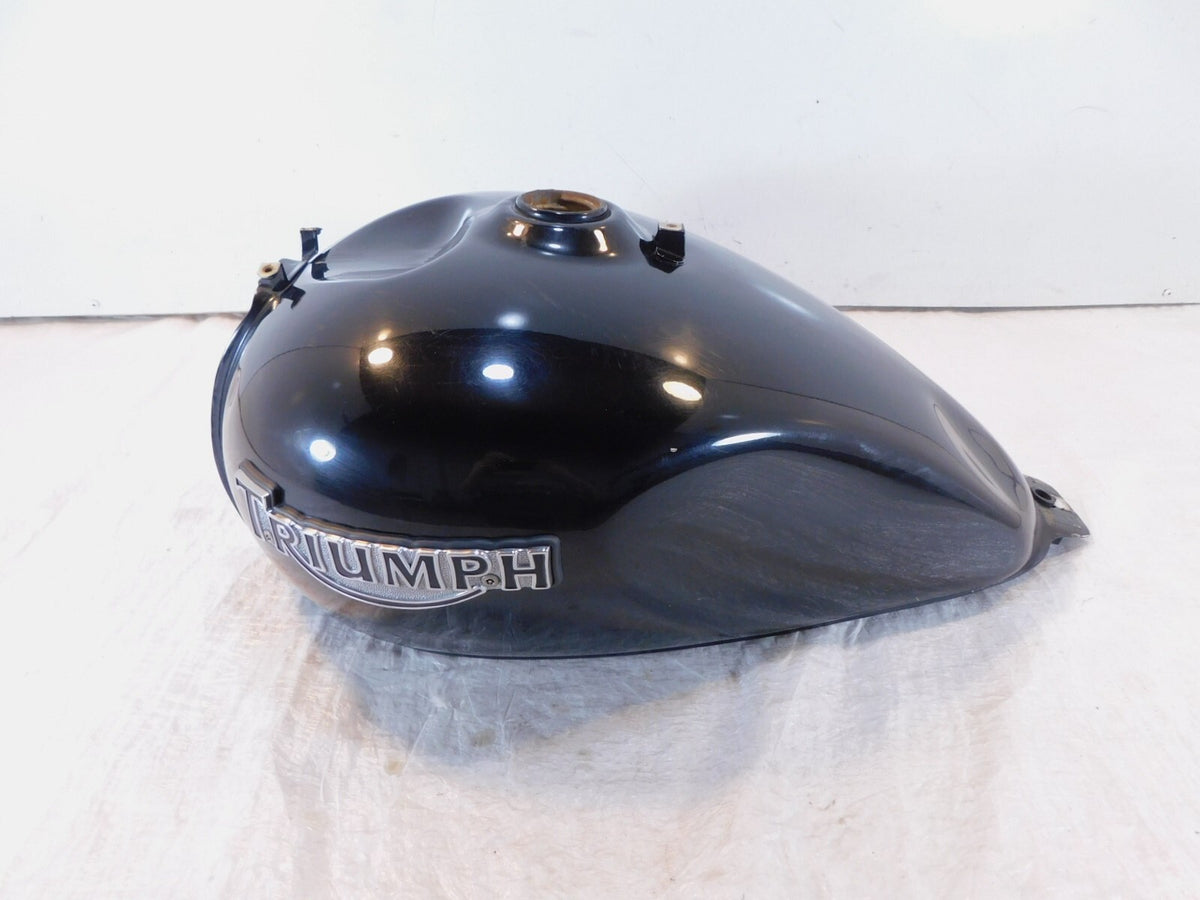 2001-2008 Triumph America Black Gas Petrol Fuel Tank Reservoir Cell -Dented - C3 Cycle