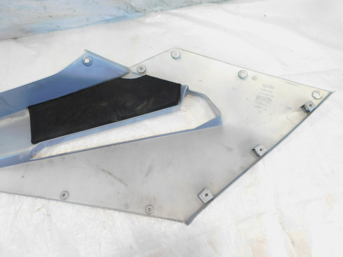 2001-2004 Aprilia RST1000 RST Futura Silver Upper Left Fairing Cowling Panel - C3 Cycle