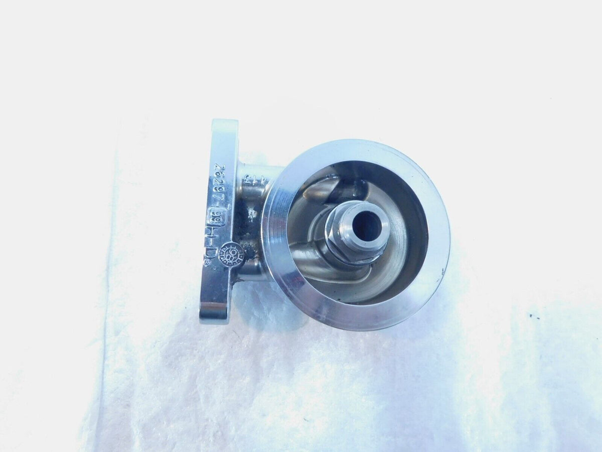 26297-99 Harley Touring Electra Glide & Dyna Super Glide Chrome Oil Filter Mount - C3 Cycle