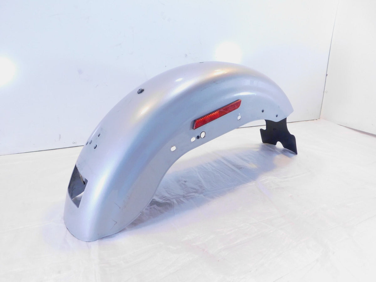 2004 2005 & 2006 Harley Davidson Sportster 883 & 1200 Silver Rear Wheel Fender - C3 Cycle