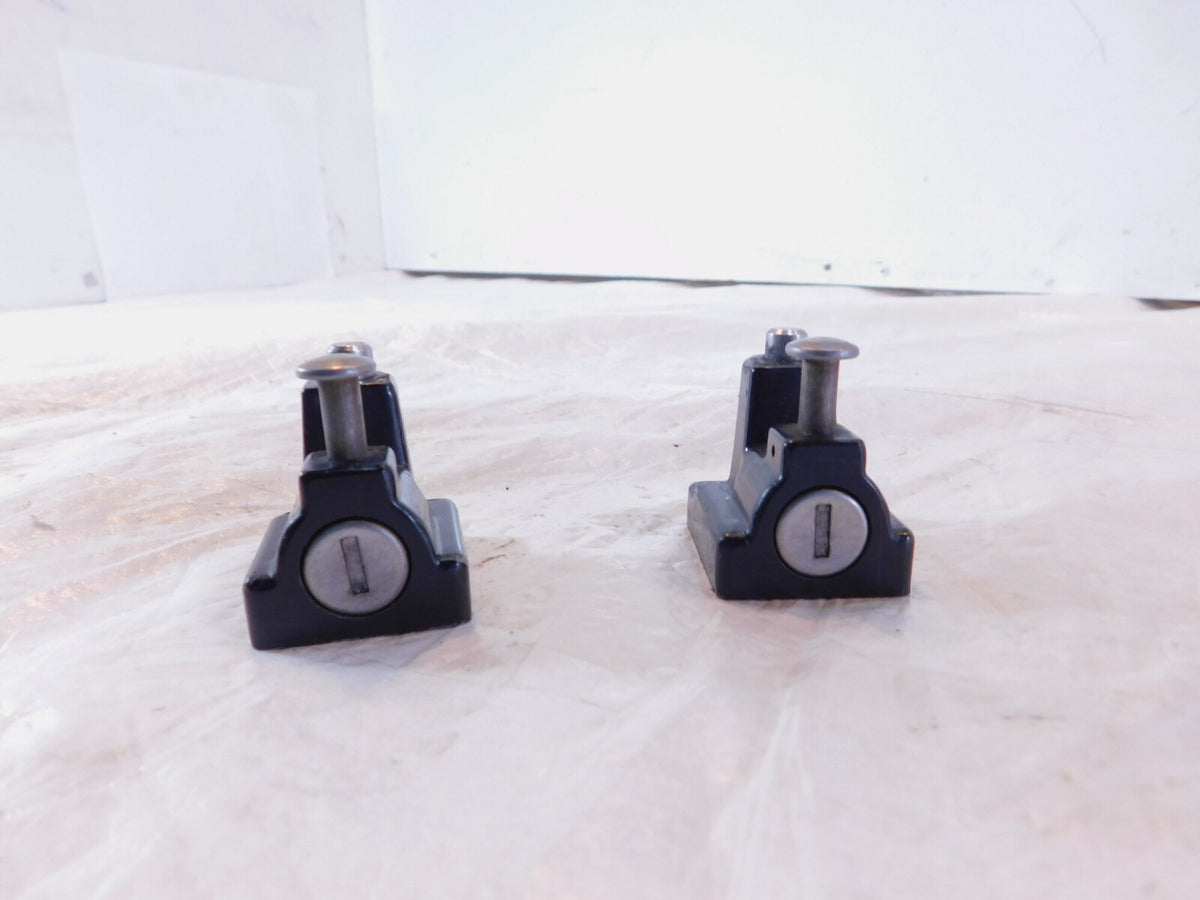 1983 Honda GL650 Silverwing 650 Pair Black Handlebar Top Bridge Locks - NO KEY - C3 Cycle