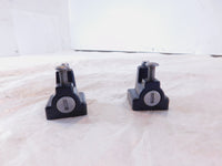 1983 Honda GL650 Silverwing 650 Pair Black Handlebar Top Bridge Locks - NO KEY - C3 Cycle
