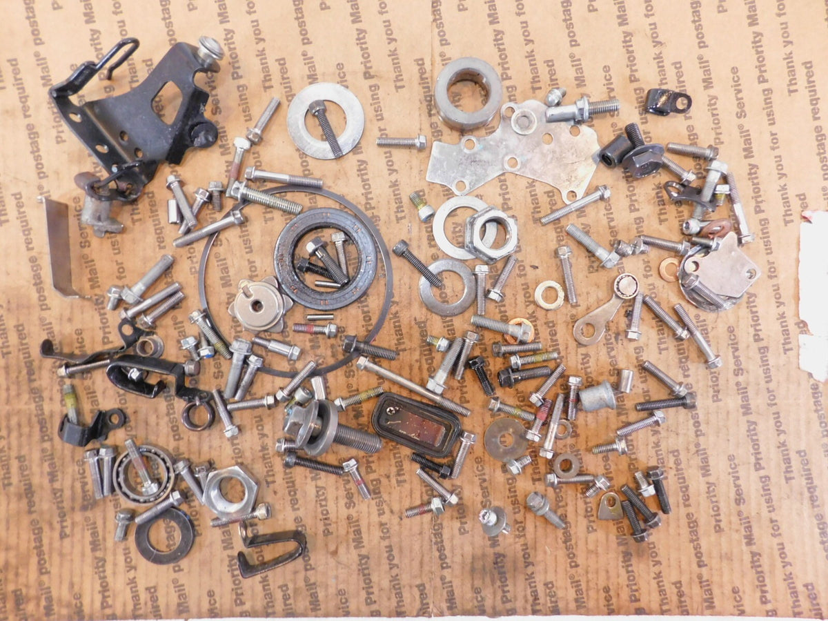 2021 21 Kawasaki Ninja 650 EX650 Engine Hardware Nut Bolt Brackets Parts Box Lot - C3 Cycle