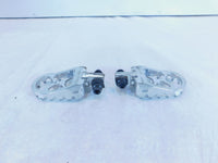 Harley Touring V-Rod Dyna Sportster FXR Softail FLO MX Style Footpegs Footrests - C3 Cycle