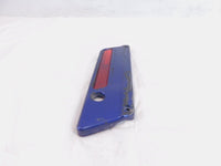 Harley Touring Road King Electra Street Glide Blue Left Saddlebag Latch Cover - C3 Cycle