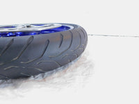 1999 99 Buell X1 Lighting Limited Edition Blue Cast Front Wheel Rim & Tire - C3 Cycle