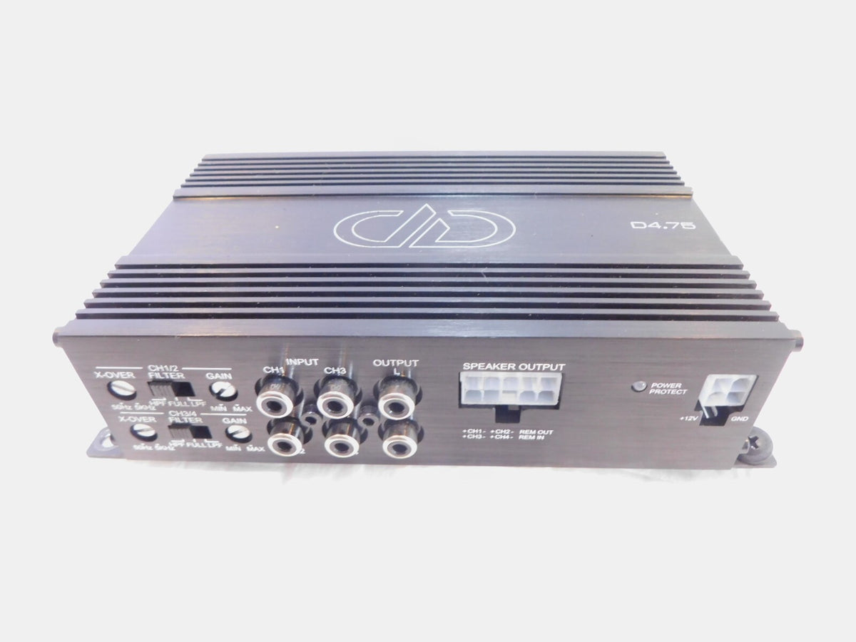 Harley Davidson Electra Glide Digital Designs Audio 4 Channel Amplifier D4.75