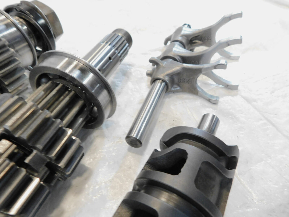 Triumph Daytona 600 TT600 Speed Four Transmission Gears & Shifter Drum w/ Forks - C3 Cycle