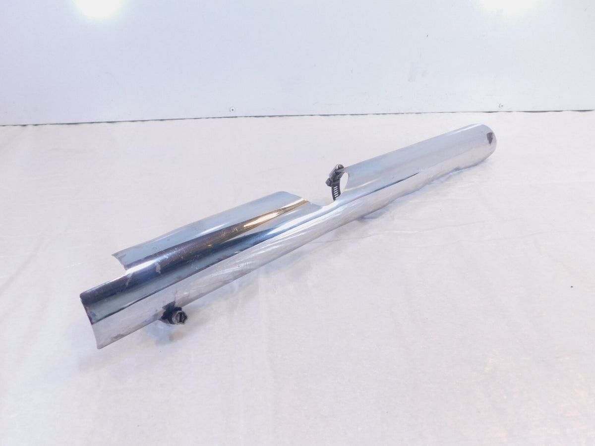 Harley EVO Electra Tour Glide Lower Bottom Front Exhaust Pipe Cover Heat Shield