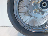 1998-2003 Triumph Thunderbird Sport Chrome Spoked Rear Wheel Rim & Tire