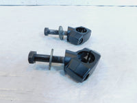 2010-2017 Victory Cross Country Black Handlebar Handle Bar Riser Mount Clamps