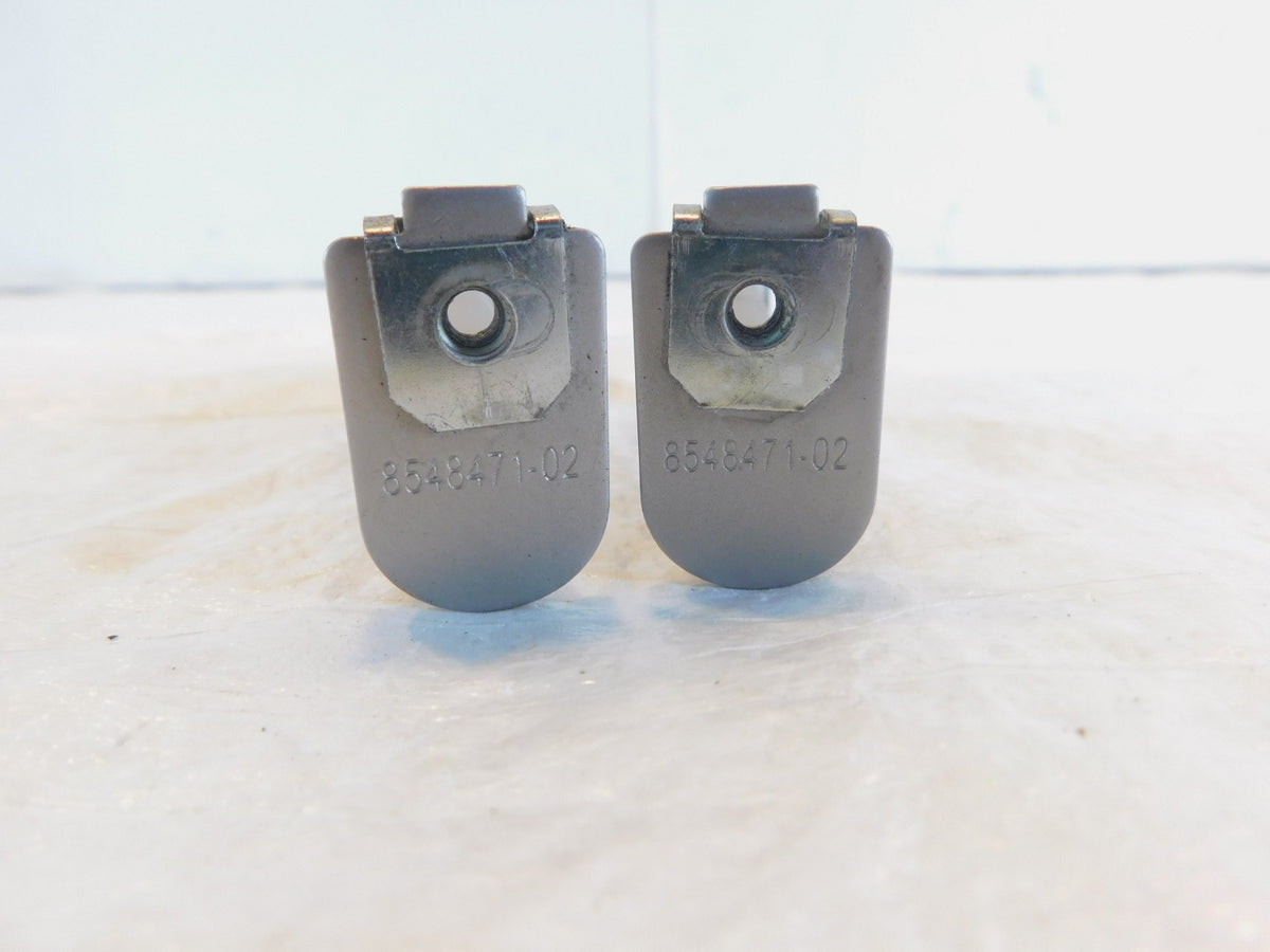 Pair BMW R1250RT R1200RT K52 Silver Radio Transceiver Box Center Holder Brackets - C3 Cycle