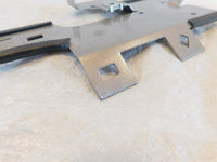 BMW R1250RT R1200RT Seat Lock Actuator & Two-Way Radio Cable Wire Mount Plate - C3 Cycle
