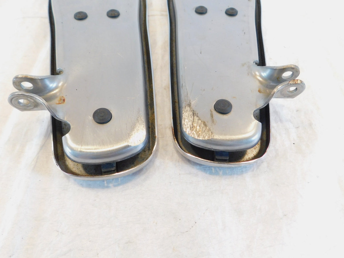 Harley Davidson Softail Deluxe Left & Right Floorboard Footboard Footrests - C3 Cycle