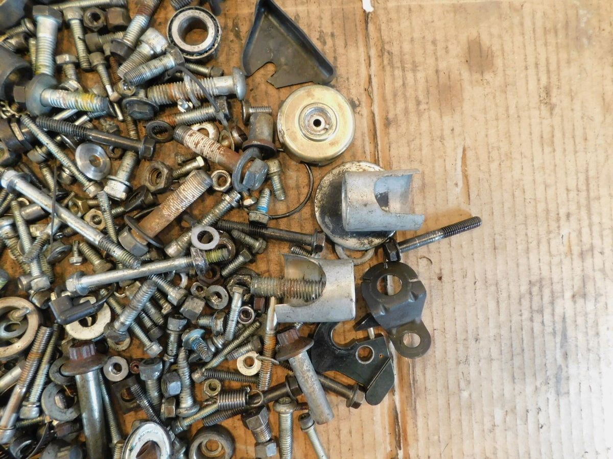 2001 01 Harley Davidson Sportster 883 Nuts Bolts & Brackets Parts Box Lot