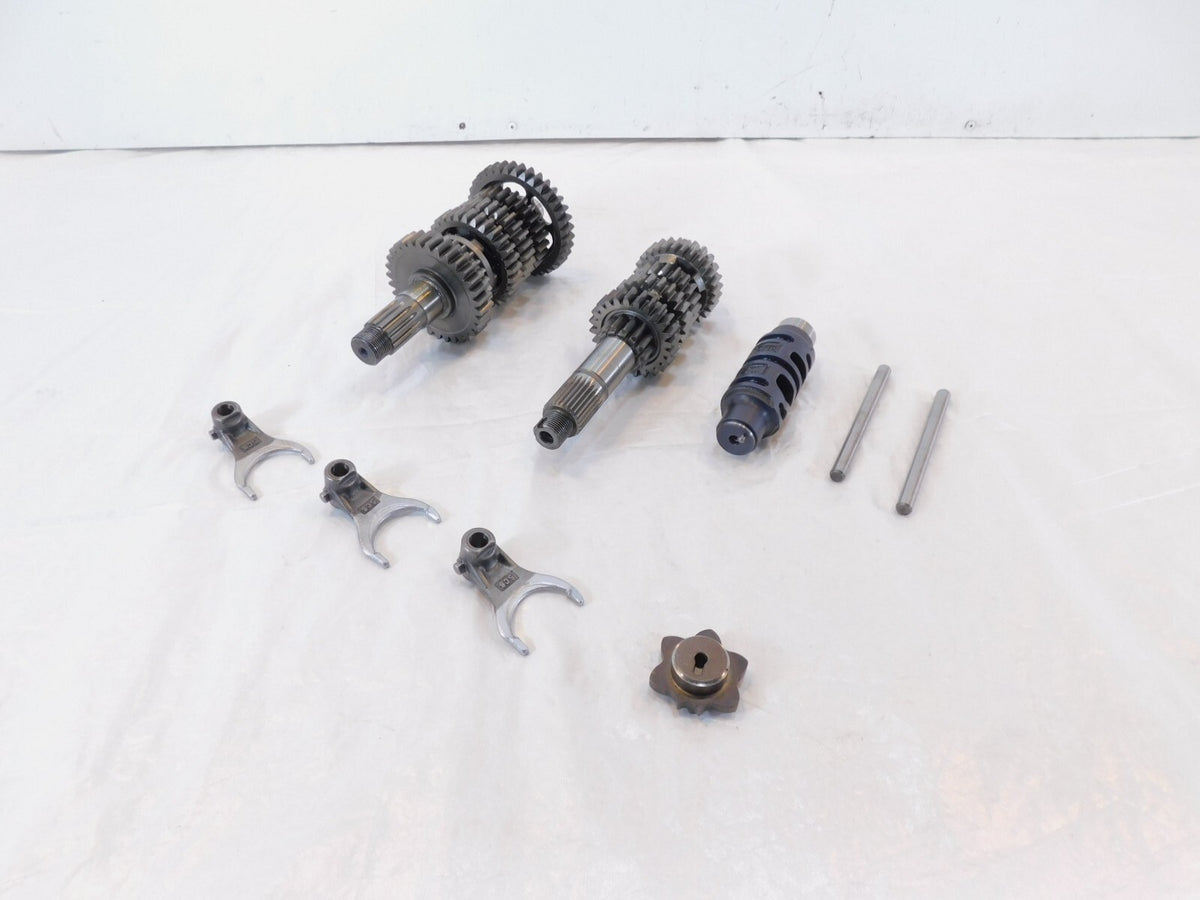 Indian Scout Bobber & 1200 Transmission Gears & Shifter Drum & Fork Assembly - C3 Cycle
