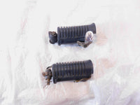 1983 83 Honda GL650 Silverwing 650 Front Driver Black Footpeg Peg Footrests - C3 Cycle