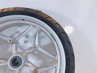 2006-2013 BMW F800ST F800 ST Silver Cast Front Wheel Rim & Tire - 36317682013 - C3 Cycle