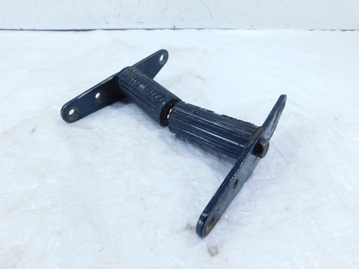 1976 76 Moto Guzzi Convert I V1000 Left/Right Rear Passenger Footrest Foot Pegs - C3 Cycle