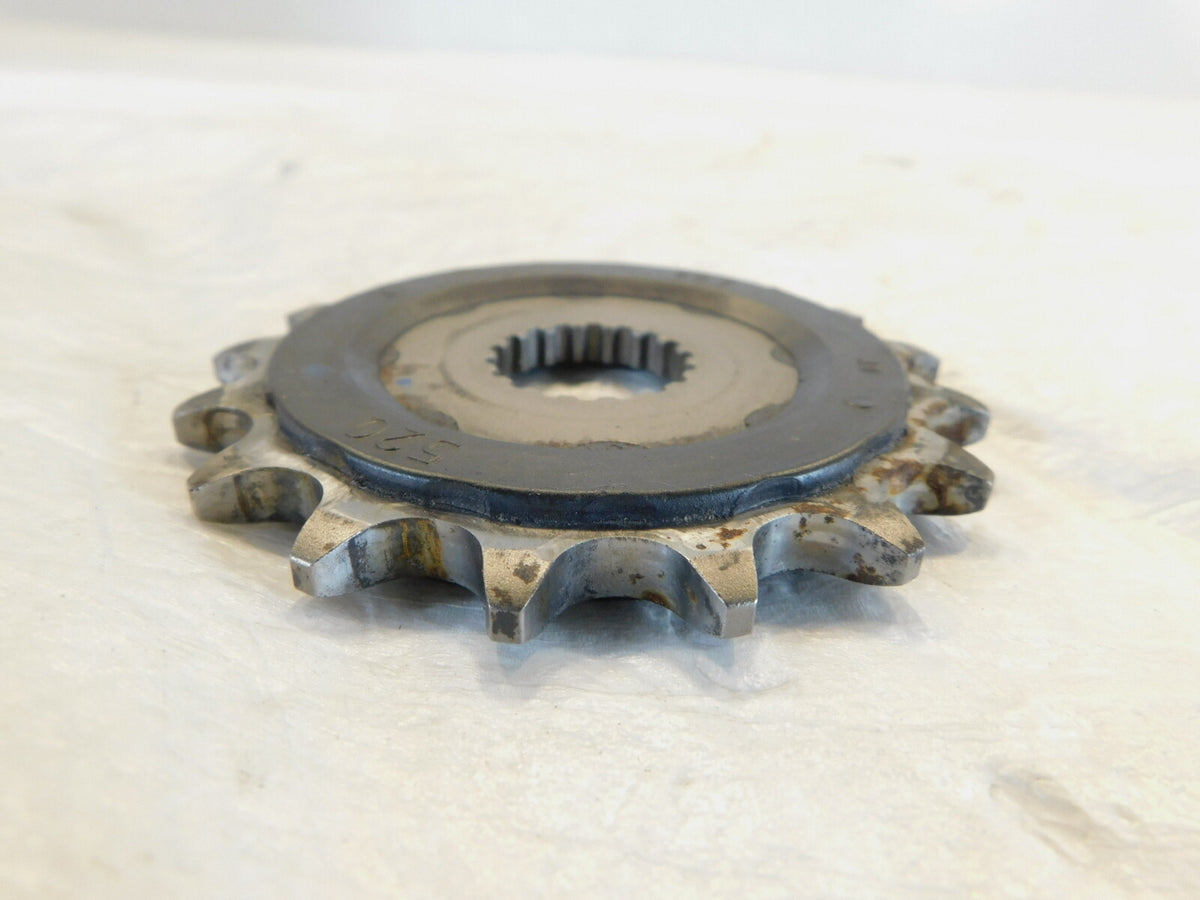 16 Triumph Street Twin Front Engine Motor Transmission 17T Tooth Output Sprocket - C3 Cycle