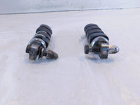 Harley Touring Dyna Sportster & Softail ISO Chrome & Rubber Footpeg Footrests - C3 Cycle