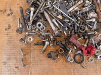 2007 07 Victory Vegas Nuts Bolts & Brackets Parts Box Hardware Lot - C3 Cycle