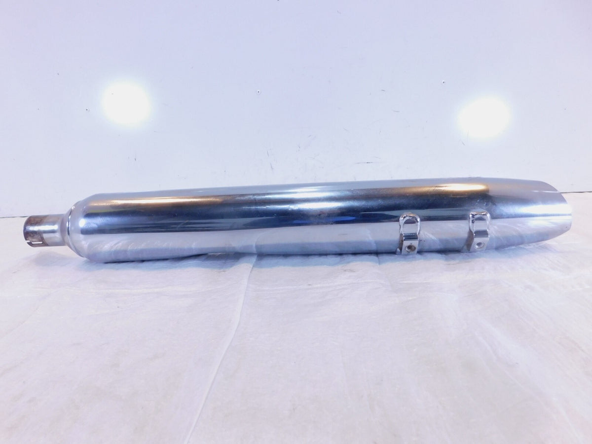 Harley Touring Street Electra Glide & Road King Right Slash Cut Exhaust Muffler - C3 Cycle
