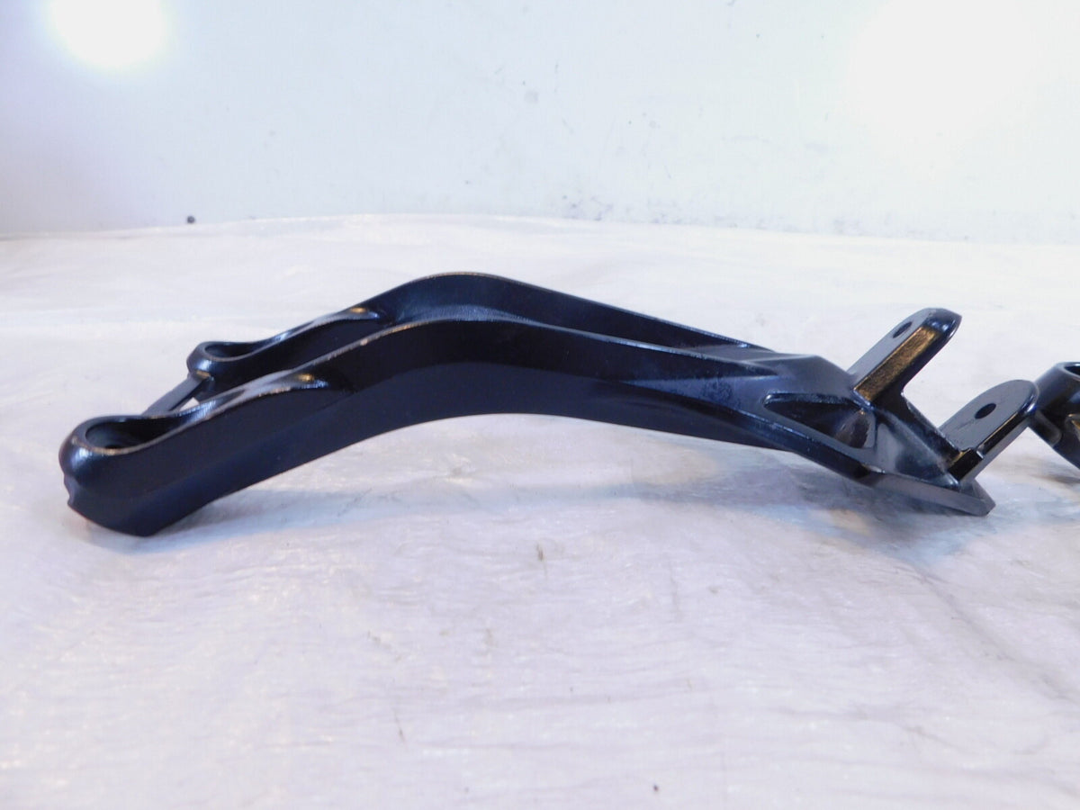 05-08 Kawasaki Ninja ZX6R ZX6RR Rear Passenger Footrest Foot Peg Bracket Mounts - C3 Cycle