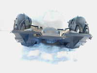2011-15 BMW C650GT Scooter Luggage Trunk Compartment Floor Panel Mudguard Fender - C3 Cycle