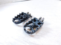 Harley Davidson FXR Dyna Sportster & Softail Spiked Traction Footpegs Footrest - C3 Cycle