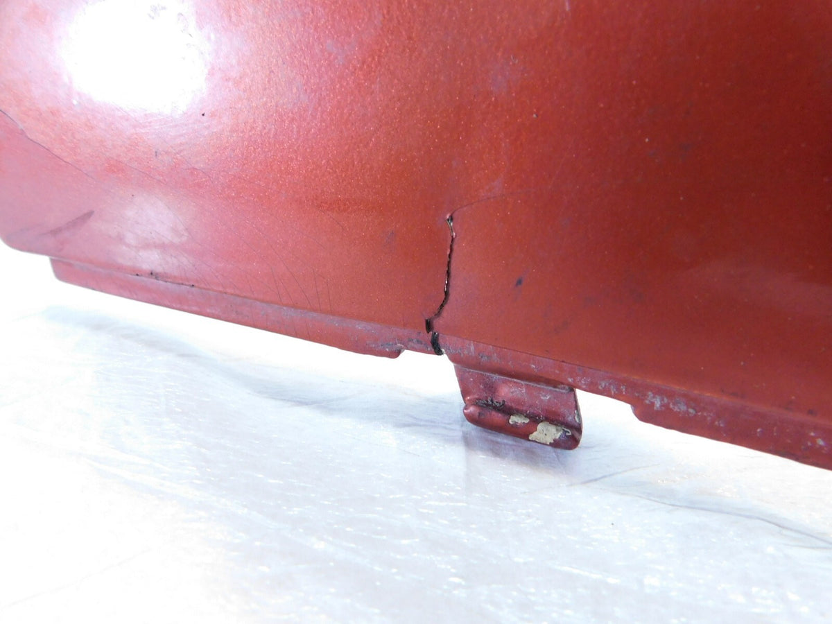 1998 98 Honda Shadow VT600CD VLX Deluxe Orange Left Side Cover Fairing 83720-MZ8 - C3 Cycle