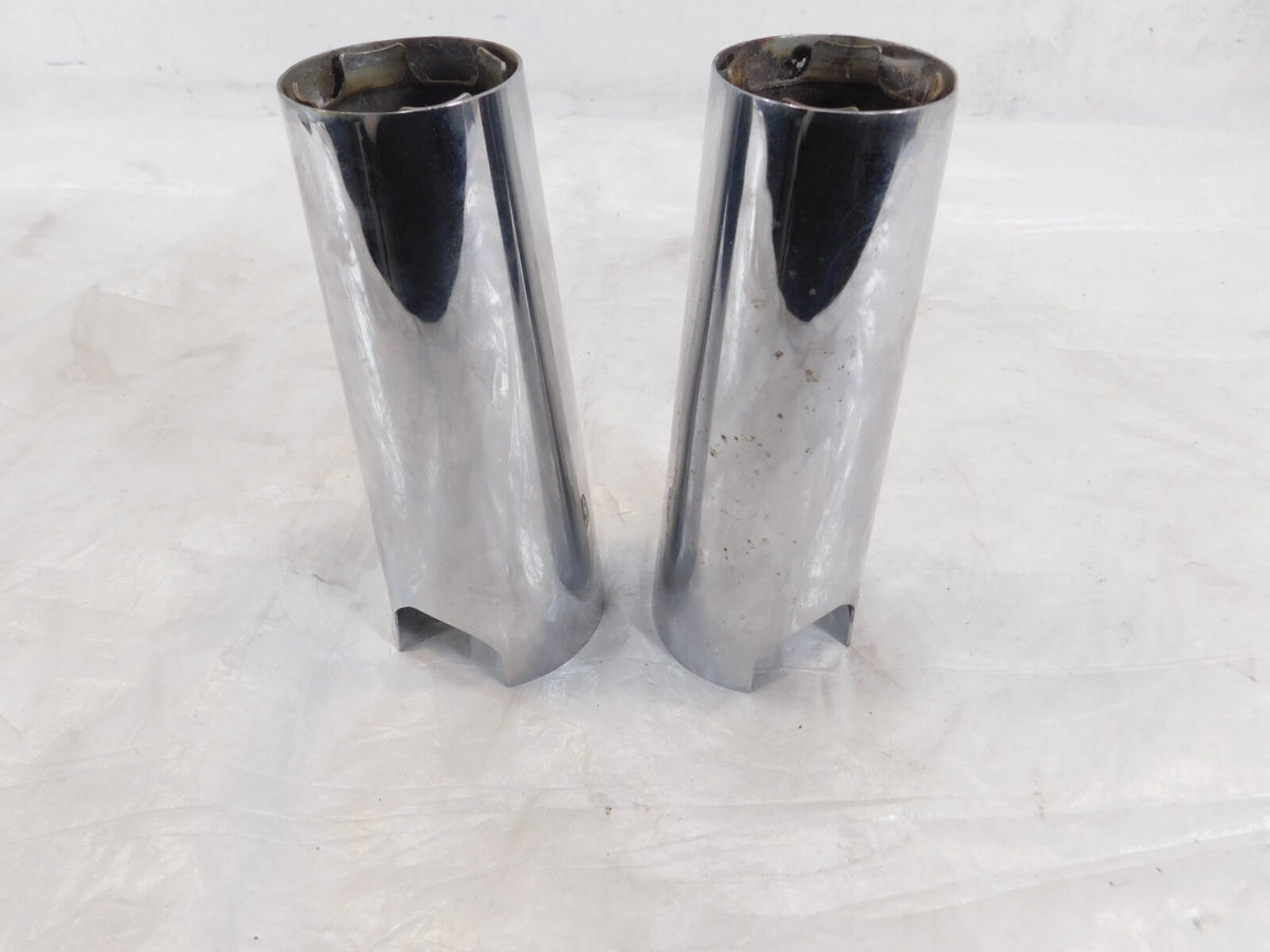 Kawasaki Vulcan 800 1500 Classic VN1500 VN800 Upper Front Fork Tube Tin Covers - C3 Cycle