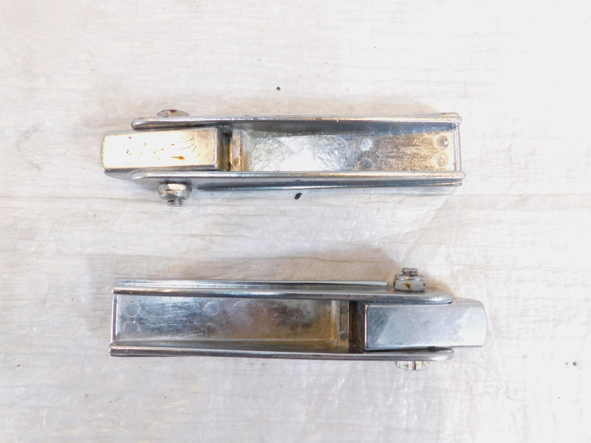 Harley Davidson Logo Touring Electra Glide & Road King Highway Footrest Footpegs - C3 Cycle