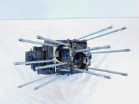 1986 86 Honda VT1100C Shadow 1100 Black Engine Motor Crankcase Crank Cases - C3 Cycle