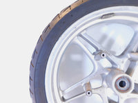 BMW K1200GT K1200RS R1100S R1150R Cast Silver Front Wheel Rim & Tire - Straight - C3 Cycle