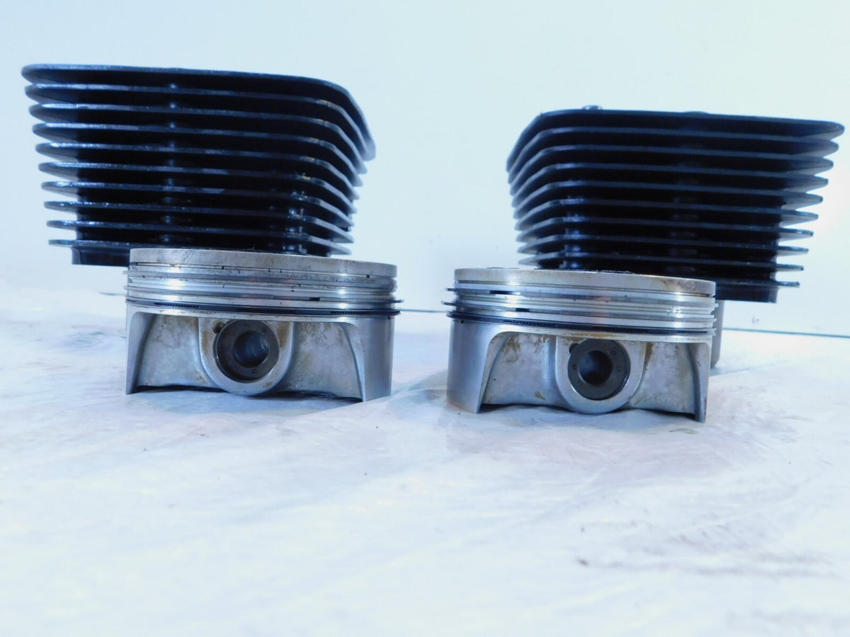 2000 & 2001 Victory V92 Sport Cruiser Black Cylinders Barrel Jugs & Pistons - C3 Cycle