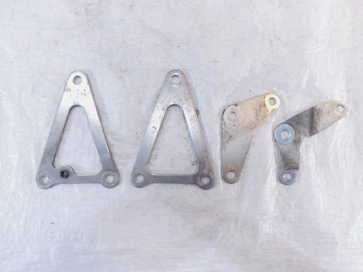 Honda ST1300 ST1300A Rear Left & Right Exhaust Motor Mount Hanger Brackets - C3 Cycle