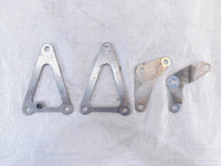 Honda ST1300 ST1300A Rear Left & Right Exhaust Motor Mount Hanger Brackets - C3 Cycle
