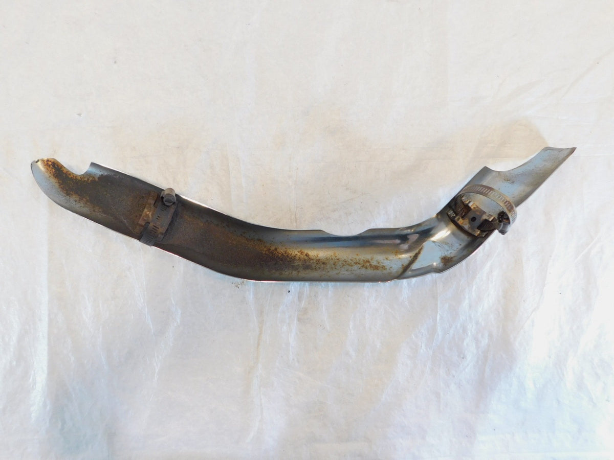 Harley Davidson Touring Road King Electra Glide Chrome Exhaust Pipe Heat Shield - C3 Cycle