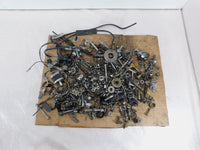 1989 89 Harley Davidson Tour & Electra Glide Nuts Bolts & Brackets Parts Box Lot - C3 Cycle