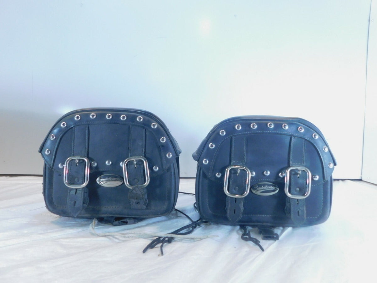 Yamaha V-Star & Virago 250 XV250 Saddlemen Cruiser Luggage Studded Saddlebags