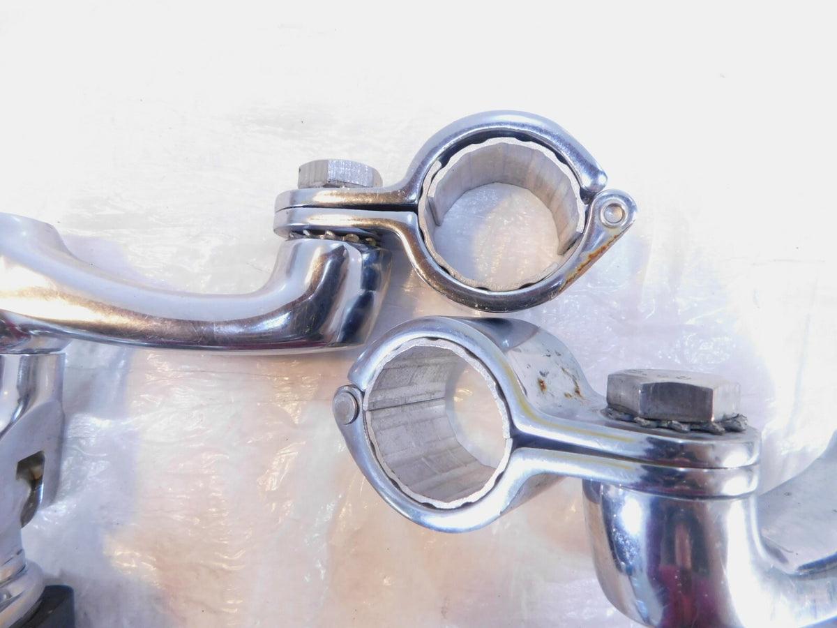 1999 Victory V92 Standard Cruiser Chrome Front Engine Crash Guard Highway Pegs - C3 Cycle