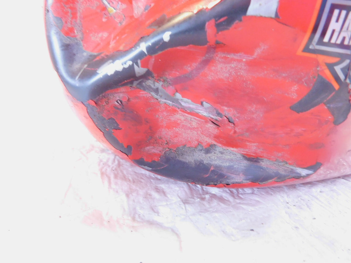 2002 Harley Davidson Dyna FXDWG Wide Glide Red Fuel Gas Petrol Tank - Dented - C3 Cycle