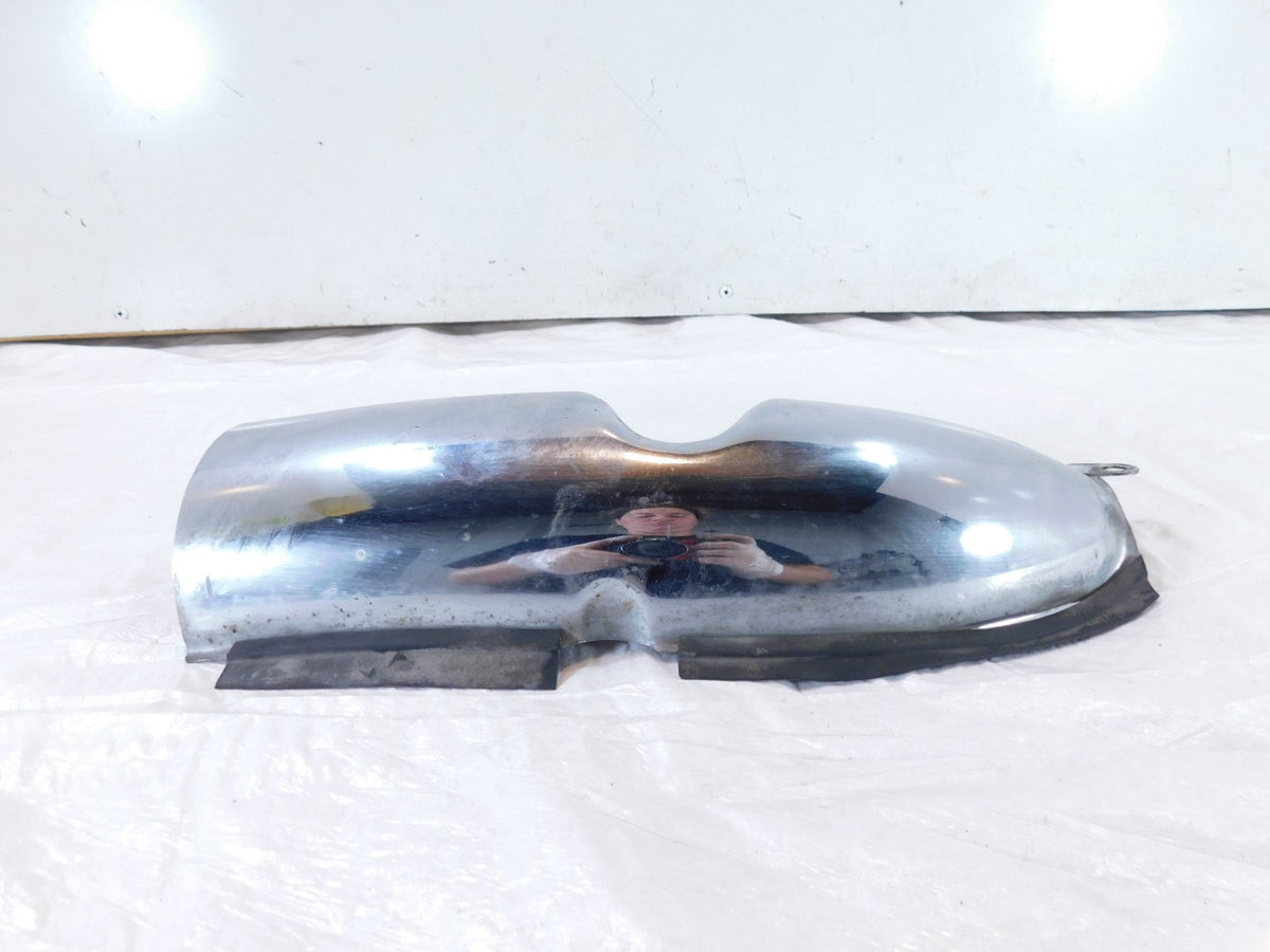 Honda GL1800 Goldwing 1800 Chrome Left Exhaust Header Pipe Muffler Shield Cover - C3 Cycle
