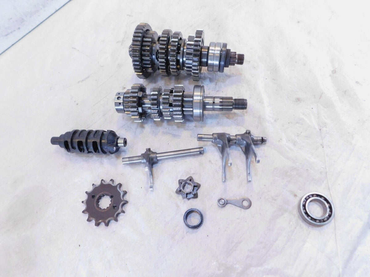 1991-1993 Kawasaki Ninja ZX6 ZX600 Transmission Gears Shifter Shift Drum & Forks - C3 Cycle