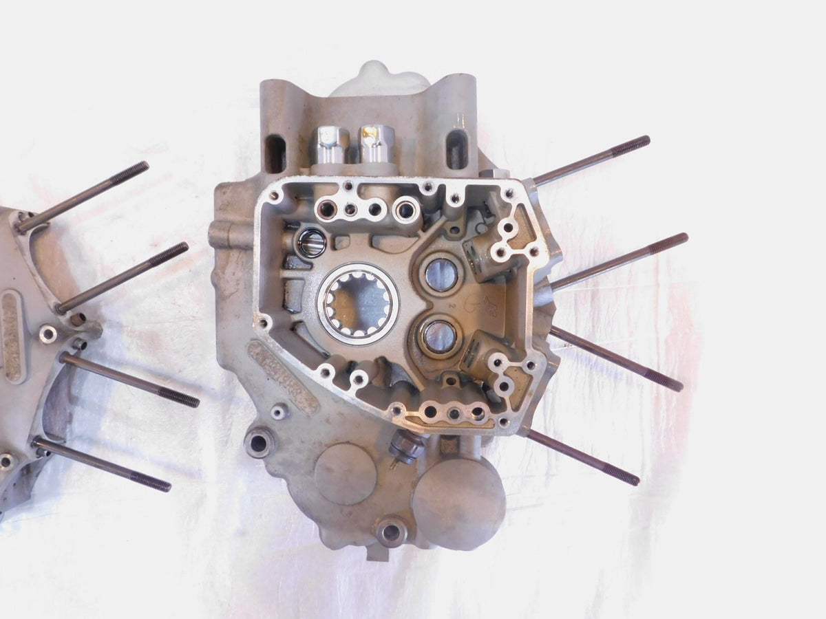 Harley Davidson Softail Heritage Classic Silver Twin Cam Crankcase Crank Cases - C3 Cycle