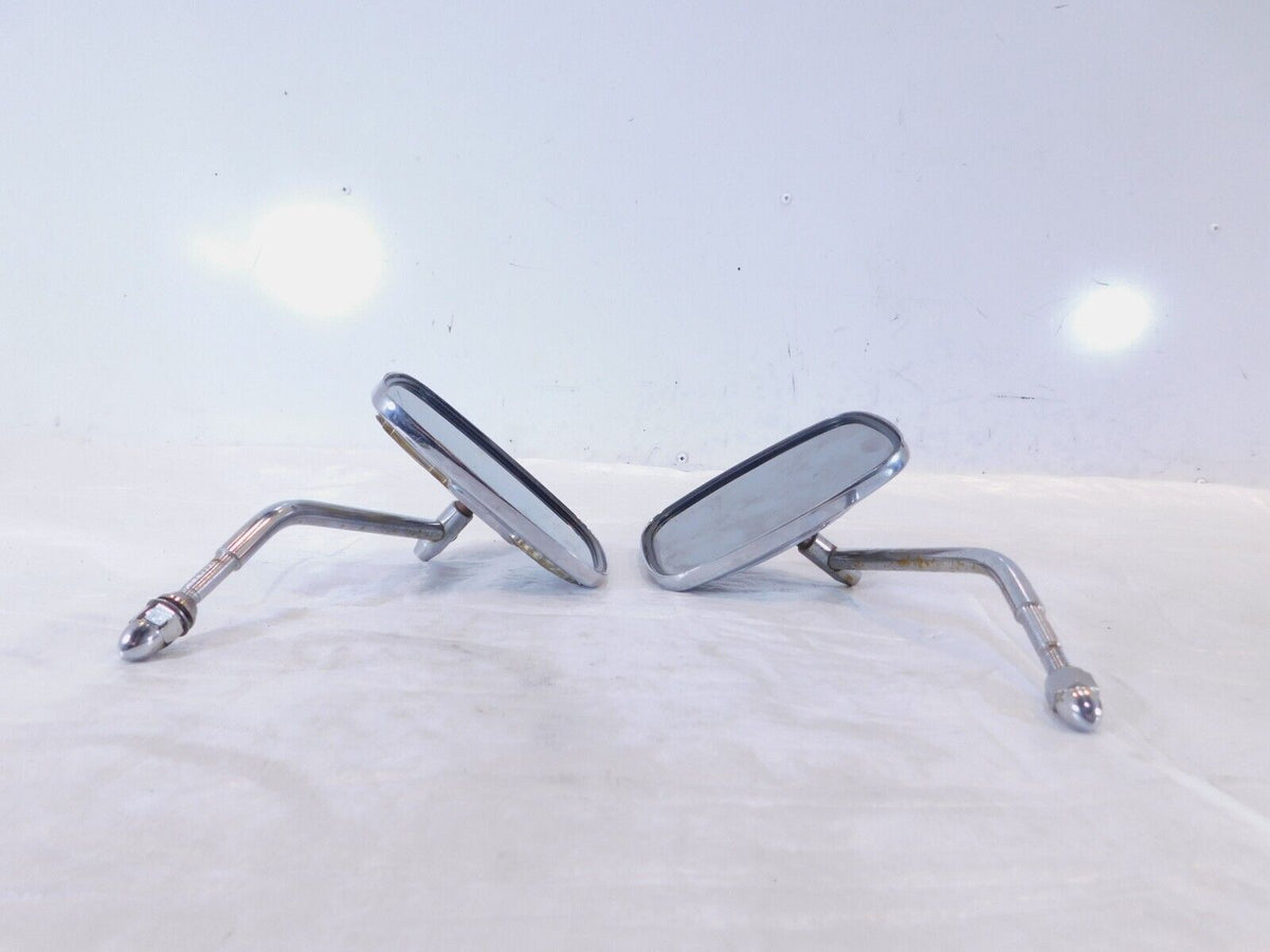 Harley Dyna Sportster Softail FXR & Sportster Front Chrome Rear View Mirrors - C3 Cycle