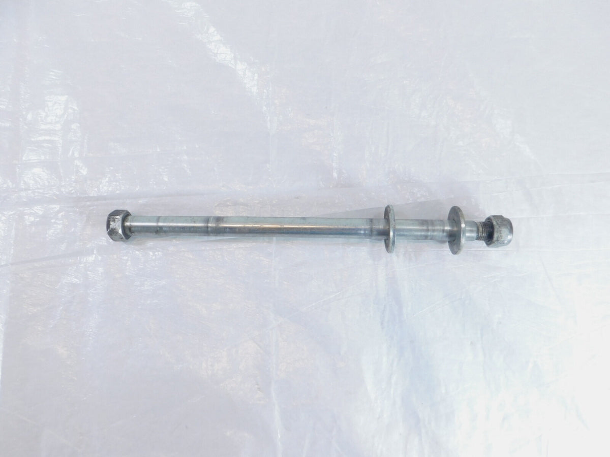 2002 02 MZ Skorpion Tour MZ660 660cc Rear Wheel Axle Bolt Shaft w/ Spacers & Nut - C3 Cycle